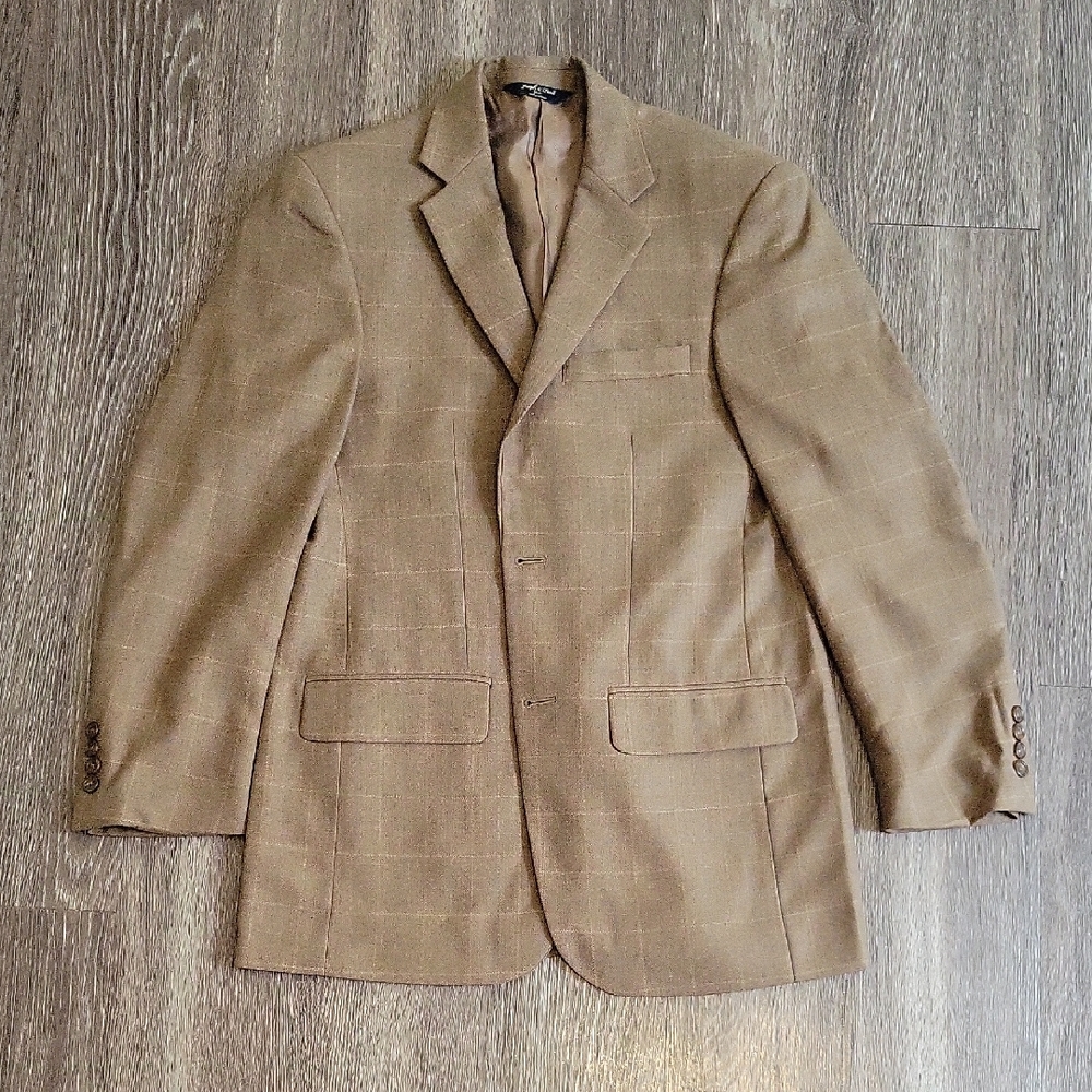 Joseph & Feiss Gold Series Tan Sport Coat Versatile Blazer